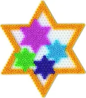 Korálky Hama - podložka malá hvězda