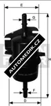 Filtr palivový MANN (MF WK510) FIAT