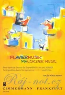 FLAVIERMUSIK PIACORDER (PIAno & reCORDER) MUSIC - první zábavná dueta pro zobcovou flétnu a klavír