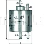 Palivový filtr MAHLE (KL87)…