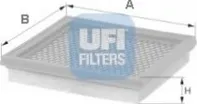 Vzduchový filtr UFI (30.238.00) HONDA