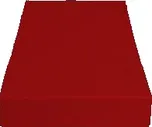 Jersey prostěradlo 140 x 200 cm červené