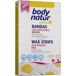 Body natur voskové pásky na obličej 12…