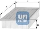 Vzduchový filtr UFI (30.286.00) HYUNDAI ACCENT (X-3)
