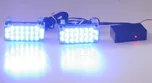 PREDATOR LED vnější, 12V, modrý, kulatý