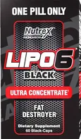 Nutrex Lipo 6 Black Ultra Concentrate 60 cps.