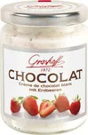 Bílý čokoládový krém s jahodami 250g