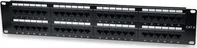 Intellinet Patch panel 48 port Cat6, UTP, 2U, černý