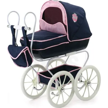 Kočárek pro panenku Hauck Klasický kočárek Navy