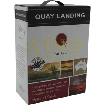 Víno Quay Landing Shiraz BIB 3 l australské červené bag in box