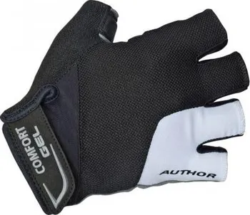 Cyklistické rukavice Author Men Comfort Gel X6 k/p černé/bílé