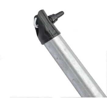 Plotová vzpěra Vzpěra pozinkovaná - Zn, výška 300 cm, 38 mm průměr