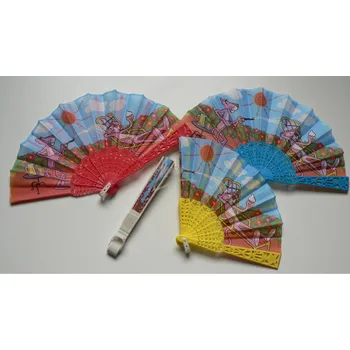 Karnevalový doplněk Vějíř dětský - růžový panter