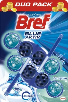 Čisticí prostředek na WC Bref Blue Aktiv 2 × 50 g