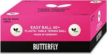 Pingpongový míček Míček Butterfly Easy Ball 40+ (120ks)