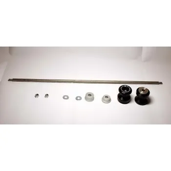 R&G Racing Chrániče osy zadního kola, Buell 1125 R '08-, černé