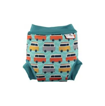 Pop-in plavky Campervan Green S