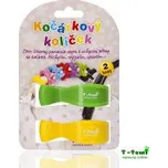 T-tomi Kočárkový kolíček zelený+žlutý