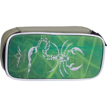 Penál Etue CONCORDE s klopou, Tattoo zelený