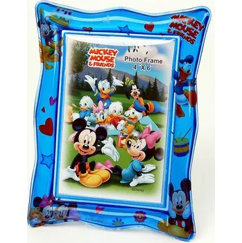 Rám na obraz Fandy Fotorámeček 10x15 D46 Aqua Mickey