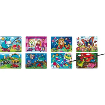 omalovánky Anděl Malování vodou se štětcem mix motivů 20x15cm 1698 Typ: 6. Ryby