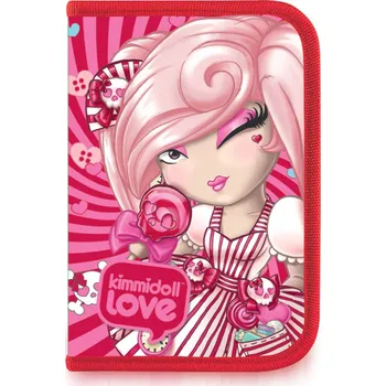 Penál Penál Patio Kimmidoll pink 1 zip vybavený