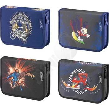 Penál Penál 1 patrový s chlopní boys HERLITZ Typ: KABOOM!