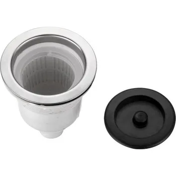 Sifon Náhradní umyvadlová výpusť pro mycí box Detail - plastová (DHSA-13) + dárek zdarma