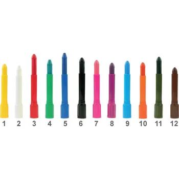 Výtvárné potřeby Anděl Barvy na obličej 4,7g 6503 Barvy na obličej 4,7g: 4. ZELENÁ