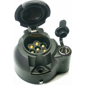 Přívěs k motorovému vozidlu Zásuvka 12V 7P plast JAEGER+zásuvka BSK12