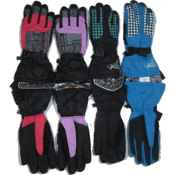 Rukavice vel.L,XL-Dámské, dívčí (junior) zimní rukavice prstové ECHT