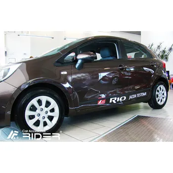 Lišta karosérie Boční lišty dveří KIA Rio III 2011-2017 Hatchback • Rider