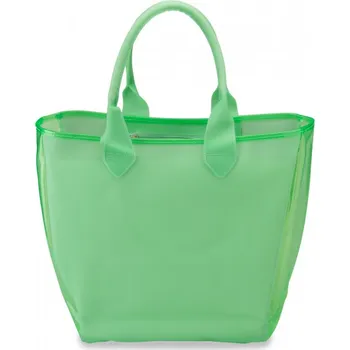 Kabelka Crocs Classic Translucent Tote Green