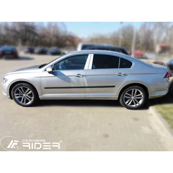 Lišta karosérie Boční lišty dveří VW Passat B8 2015- Sedan • Rider
