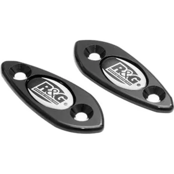 Zrcátko pro motocykl R&G Racing R&G MBP0003BK Záslepky zrcátka Kawasaki ZX6-R