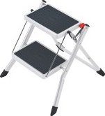 Hailo HAILO MK60 Mini StandardLine bílé - ocelové skládací schůdky - 4310-001