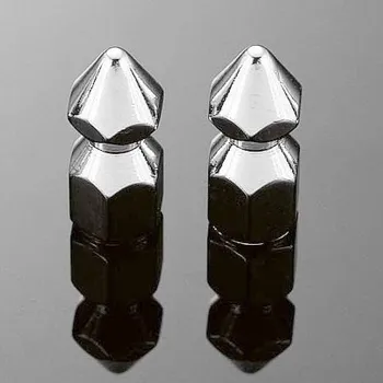 Zrcátko pro motocykl Highway Hawk Highway Hawk H03-0121 Matice M10x1,25 kužel chrom 1ks Chrom