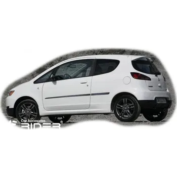 Lišta karosérie Boční lišty dveří Mitsubishi Colt - 3 dv. 2008-2012 • Rider