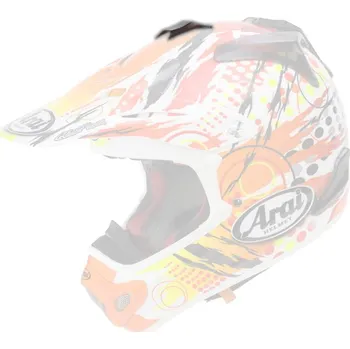 Helma na motorku Arai Arai MX-V přední větráček kouřový (Tinted) Kouřová