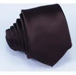 Arturo Gottini úzká hnědá kravata 99123