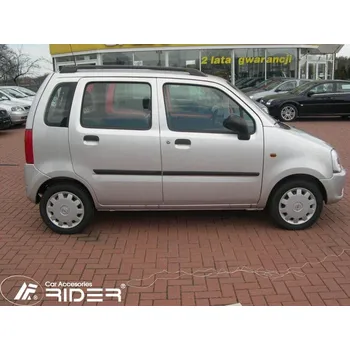 Lišta karosérie Boční lišty dveří Opel Agila A 2000-2007 • Rider