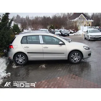 Lišta karosérie Boční lišty dveří VW Golf VI 2009-2013 • Rider