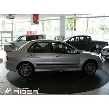 Lišta karosérie Boční lišty dveří Mitsubishi Lancer Evo 9 2005-2007 • Rider