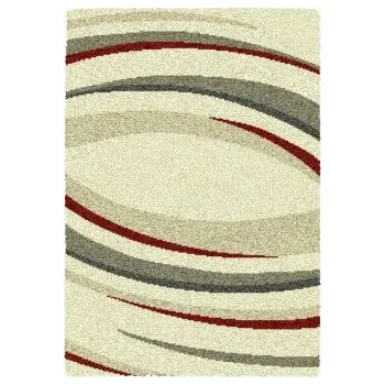 Koberec Spoltex Kusový koberec Spoltex Expo Shaggy 88063/261 80x150 cm, obdélník, barva hnědá