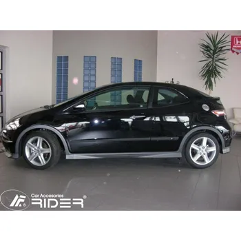 Lišta karosérie Boční lišty dveří Honda Civic VIII - 3 dv. Hatchback 2005-2011 • Rider