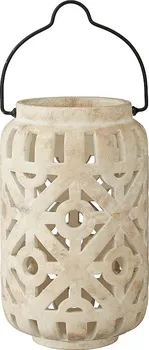 Dekorativní svítidlo Lene Bjerre keramická lucerna Salva béžová 14 x 22,5 cm