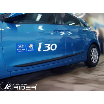 Lišta karosérie Boční lišty dveří Hyundai i30 II Hatchback 2012-2017 • Rider