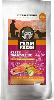 Krmivo pro psa Topstein Farm Fresh Salmon Line Puppy/Active Large Breed