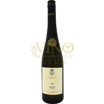 Víno Weingut Hauck Riesling Auslese QmP 0,75 l sladké německé bílé víno z Rheinhessen