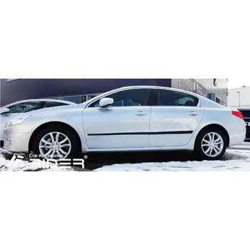 Lišta karosérie Boční lišty dveří Peugeot 508 2011-2018 sed • Rider